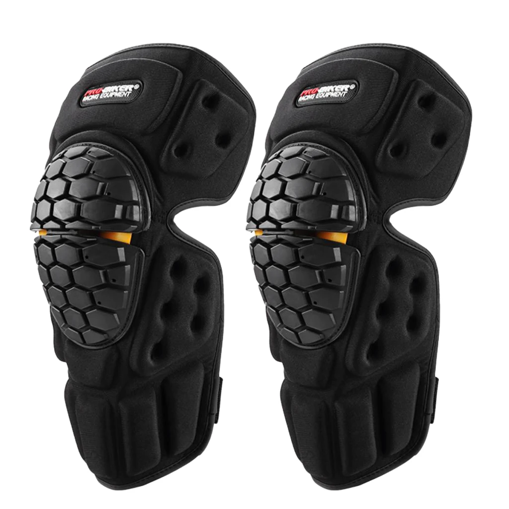 Comfortable Adjustable Motorcycle Knee Pads Guards High Intensity Motorcycle Knee Protectors Motocross Pad Armour knee Guard