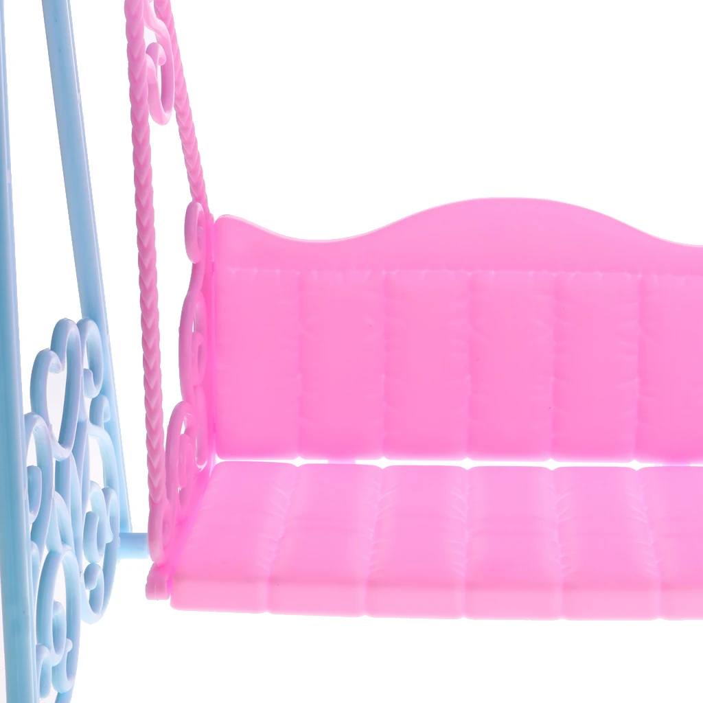 1/6 Rosy Beach Deck Chair Swing Model Dollhouse Miniature Furniture for Hot Toys   Dolls Accessory Kids Playset