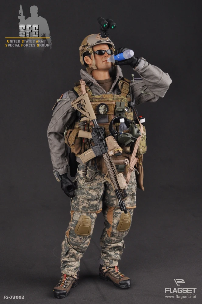 1/6 scale doll model U.S. ARMY SFG Military figure model Special Forces soldiers.12