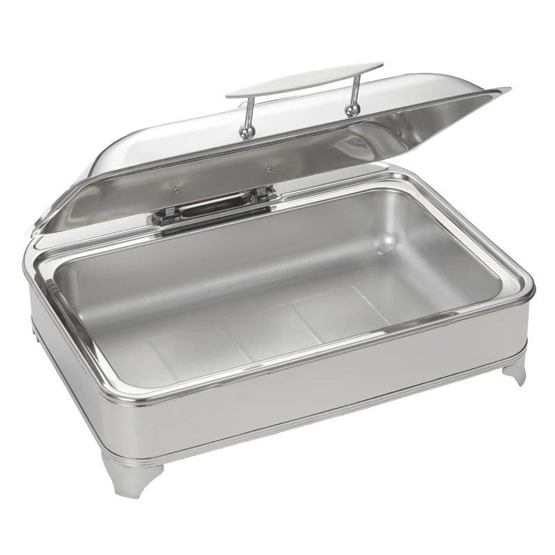 

9L Rectangle Stainless Steel Buffet Food Warmer Keep Soup Food Warm