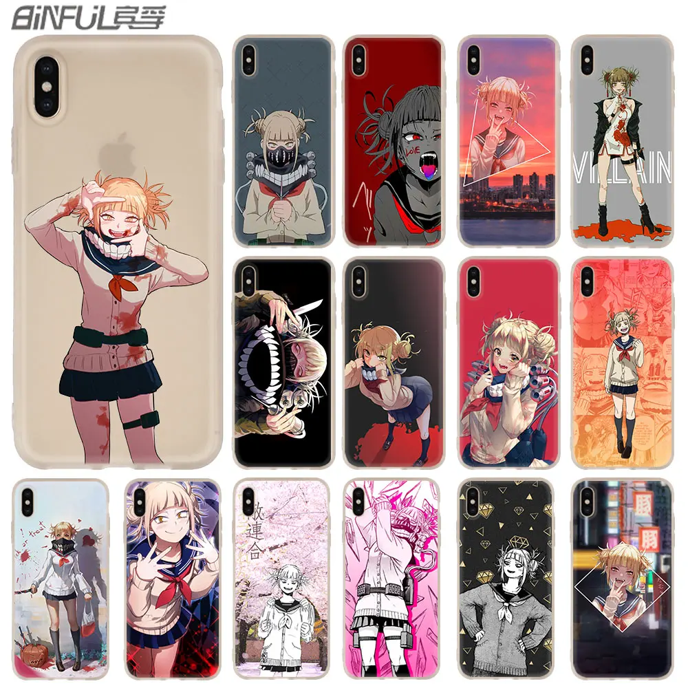 

Toga Himiko Case for iphone XS 11 Pro Max XR X 10 Cover Phone Cases for iphone 7 8 plus 6s 5 4s