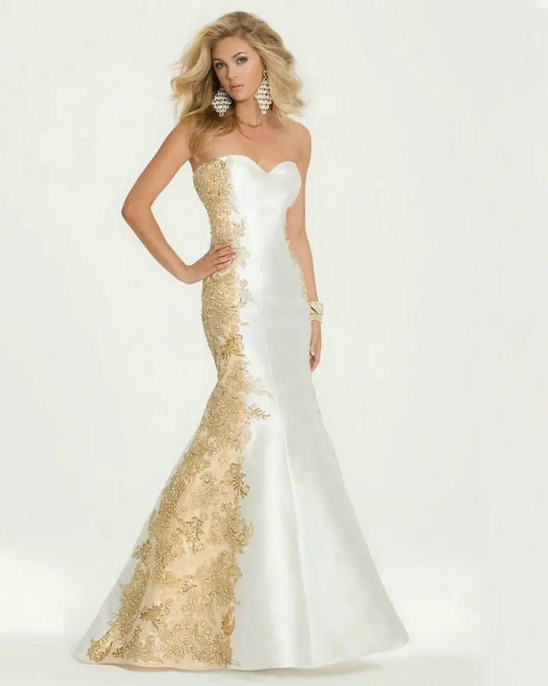 Wedding Gold And White Prom Dresses images of gold and white prom dresses fashion trends models similiar keywords