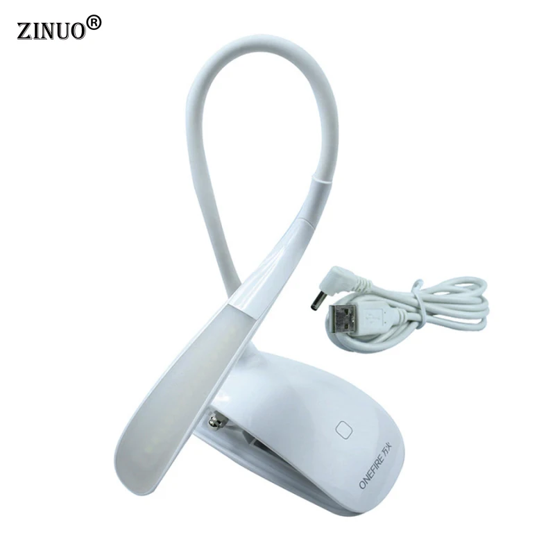 

ZINUO DC 5V 28 LED Flexible USB Rechargeable Touch Sensor Mini USB LED Office Study Desk Lamp Table Light