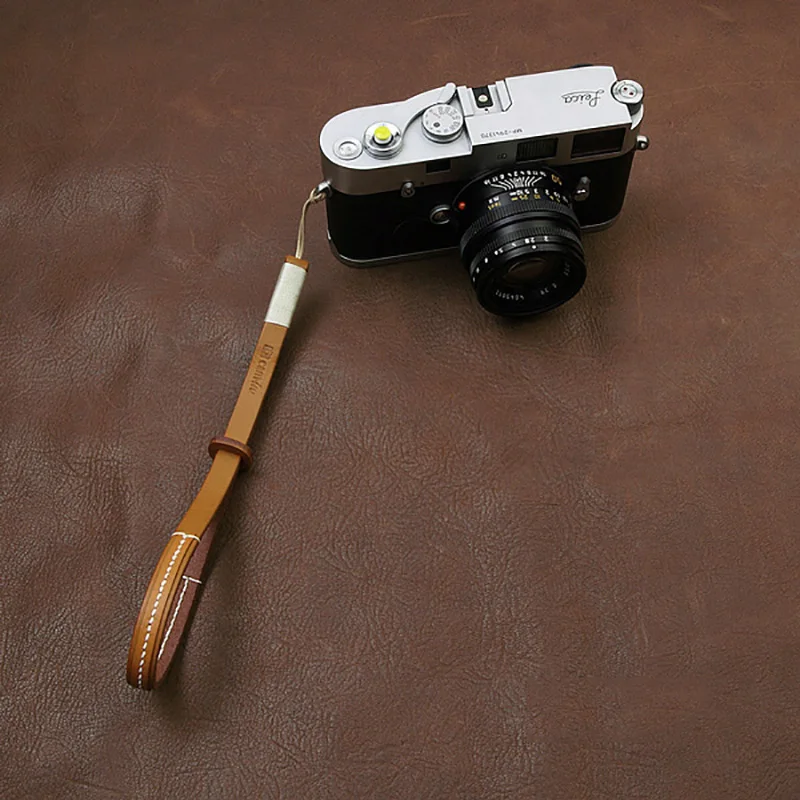 Cam-in WS011 растительного дубления кожаный ремешок для камеры цифровой микро один браслет это также шикарные высококачественные украшения