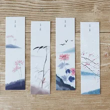 1 шт. оригинальная упакованная бумага Bookmarks Wanchuan Go Wild Arts and Art, свежие и свежие древние расписанные вручную карты, 30 листов
