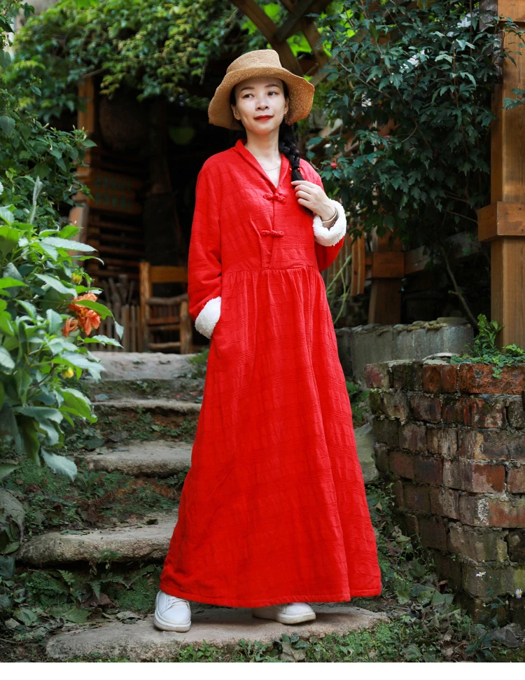 red winter dress (12)