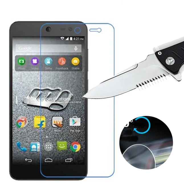 

Nano Explosion-proof Soft Clear Screen Protector for Micromax Canvas Xpress 2 E313 / E451 new LCD Film (NOT Glass)