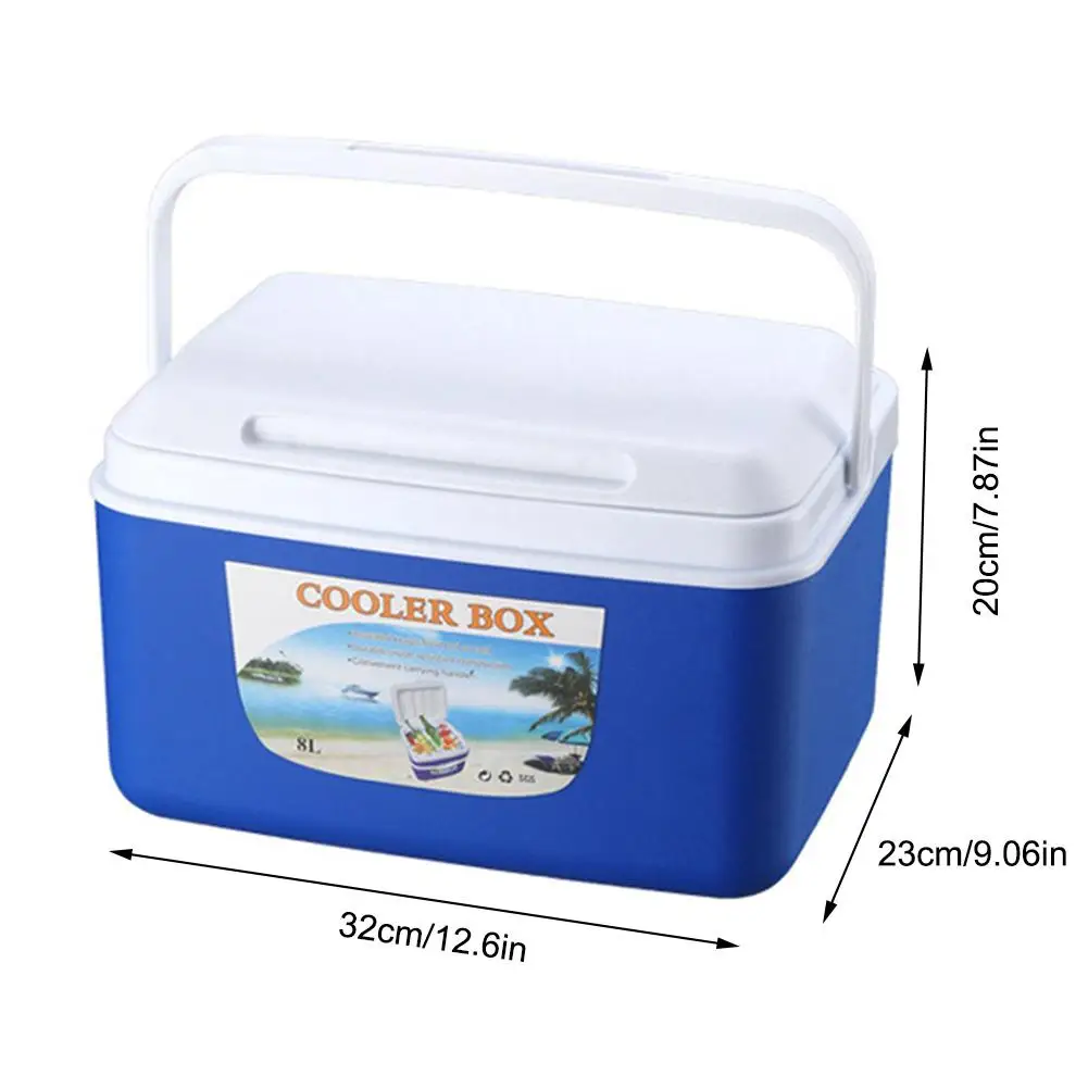 8L Outdoor Incubator Portable Food Storage Box Car Cold Box Fishing Box Cooler Fridge Box For Travel 8L Outdoor Incubator Portable Food Storage Box Car Cold Box Fishing Box Cooler Fridge Box For Travel