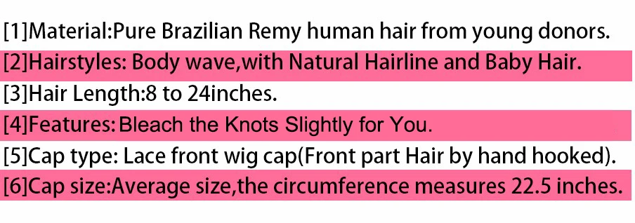 RULINDA часть кружева передние человеческие волосы парики с детскими волосами 13*4 бразильские прямые волосы remy кружевные парики отбеленные узлы