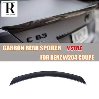 

W204 Carbon Fiber Rear Trunk Spoiler for Mercedes Ben W204 2 Door Coupe Only 2007 - 2013 V Style