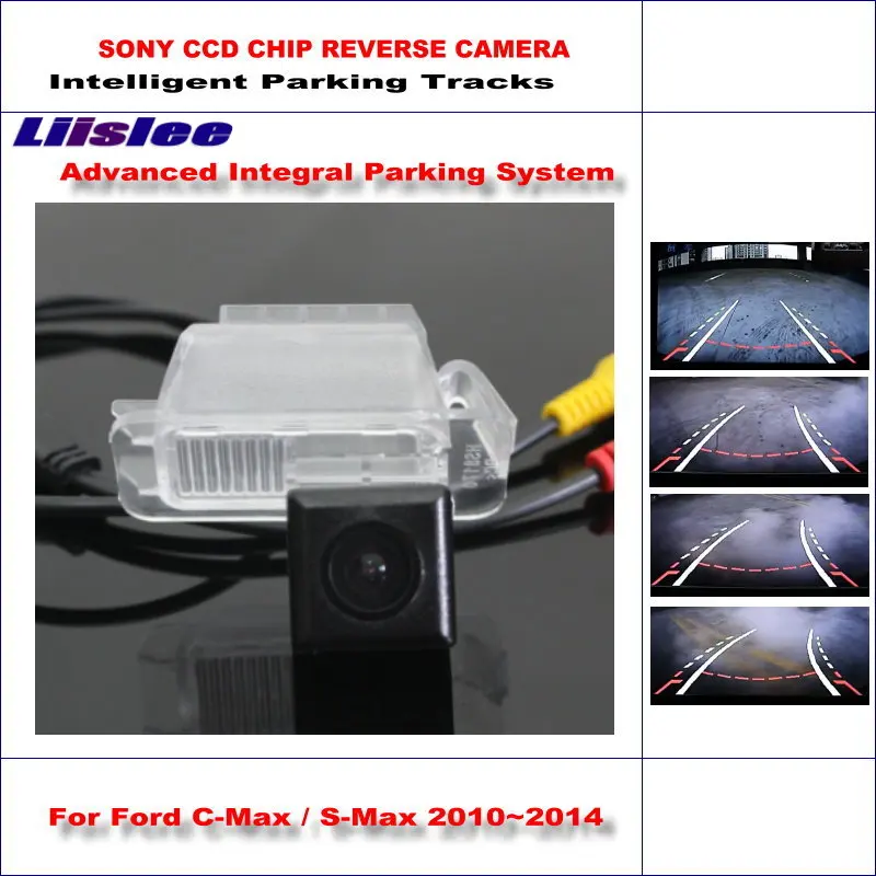 

Liislee Intelligent Parking Tracks Car Rear Camera For Ford C-Max / S-Max / Mondeo Backup Reverse / NTSC RCA AUX HD 580 TV Lines