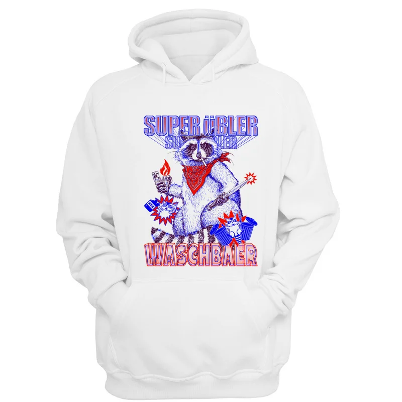 

Raccoon Hoodies women Hooded High Street Pullover Cotton kpop Hip Hop Streetwear Casual Pocket Hoodie Spring V2812