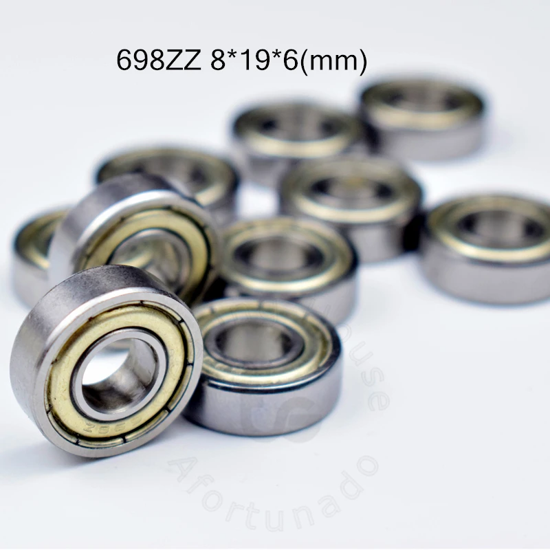 Подшипник 698ZZ 8*19*6 (мм) 10 шт. бесплатная доставка фотоподшипники металлический