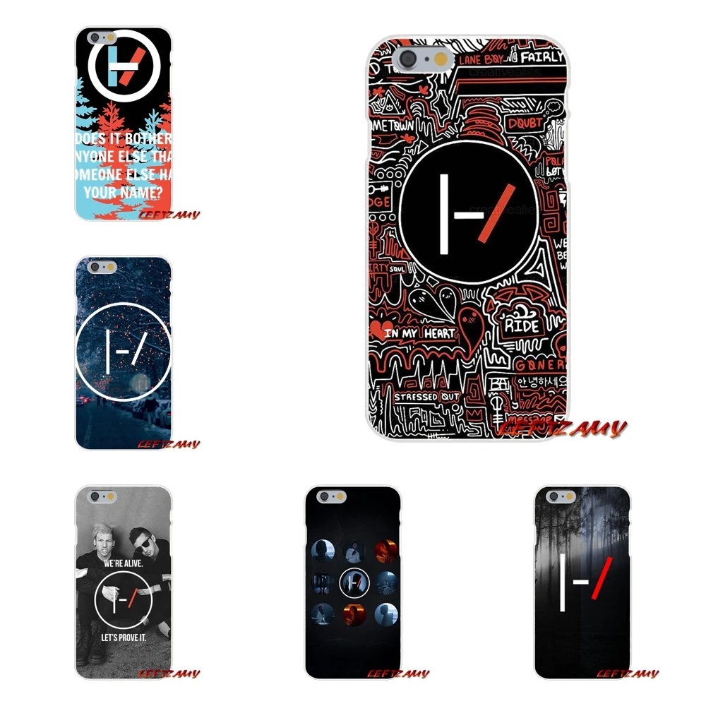 Музыкальный ремешок 21 Twenty One Pilots для Huawei P Smart Mate Y6 Pro P8 P9 P10 Nova P20 Lite Mini 2017 силиконовые