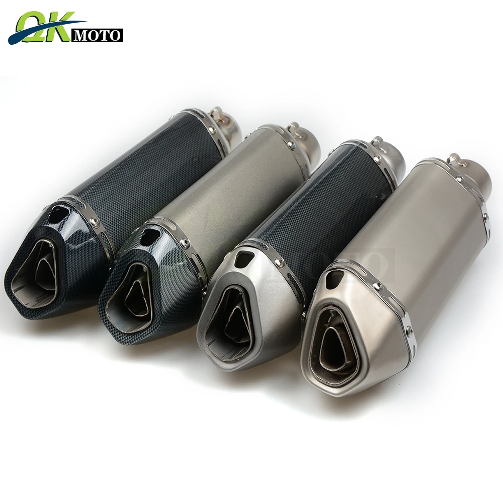 

Universal 51MM Motorcycles Exhaust Pipe Motocross Modified Exhaust Pipe For MV Agusta moto morini Moto Guzzi Husqvanrna Harley