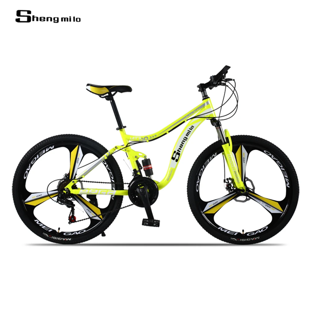 Sheng milo горный велосипед стальной каркас 21 скорость Shimano 26 &quotколеса механические