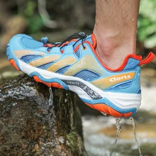 Clorts/Мужская обувь для плавания; легкая обувь из искусственной кожи для плавания; быстросохнущая обувь с сеткой для плавания; спортивная обувь; 3H028