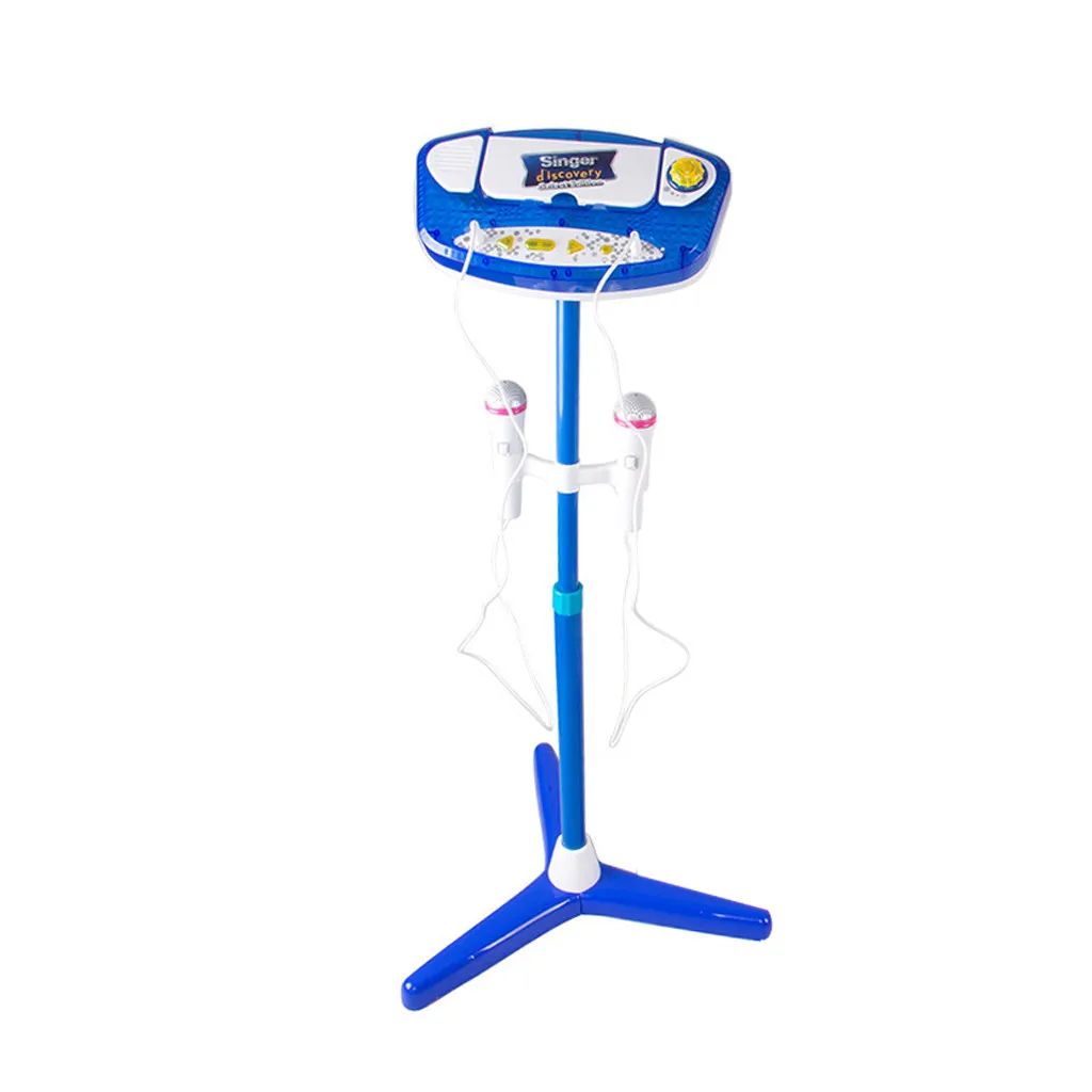 discovery toy microphone with stand