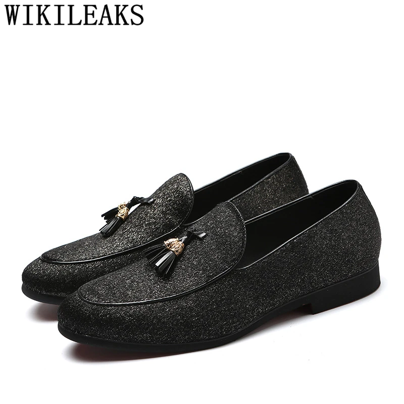 

loafers men formal shoes luxury italian brand wedding shoes men dress elegant shoes men suit sepatu slip on pria chaussure homme