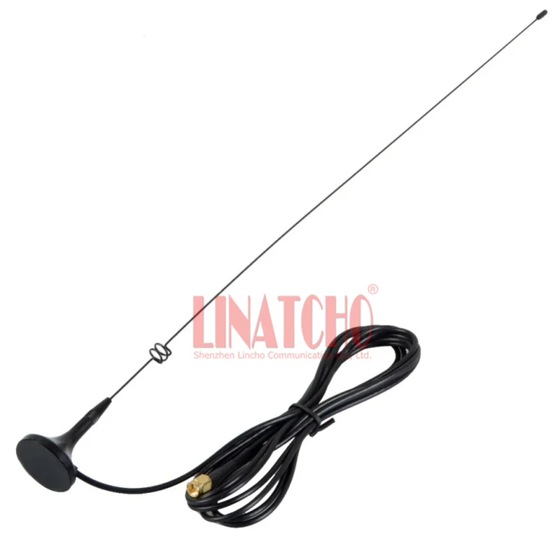UT 108 антенна 144 430 МГц sma male ham двухсторонняя Любительская радио uhf vhf Магнитная