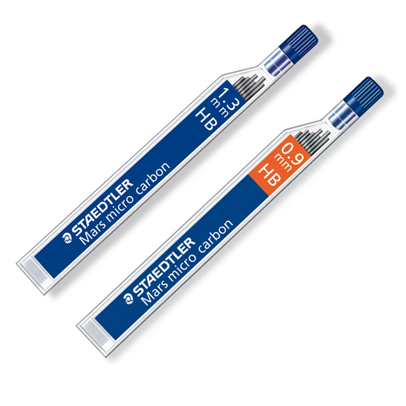 Staedtler 250 механический карандашные грифели 2B/HB 0,3/0,5/0,7/0,9/1,3 мм офисные и школьные канцелярские принадлежности