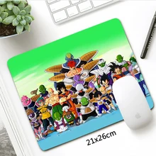 Маленький размер Dragon Ball Супер 21x26 см Коврик для мыши для ноутбука офис коврик для ноутбука замок край геймер Коврик для мыши лучший подарок
