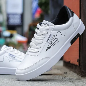 

Dropshipping mens flats sports Skateboarding Shoes lightweight breathable outdoor walking shoes male autumn sneakers WZ-60