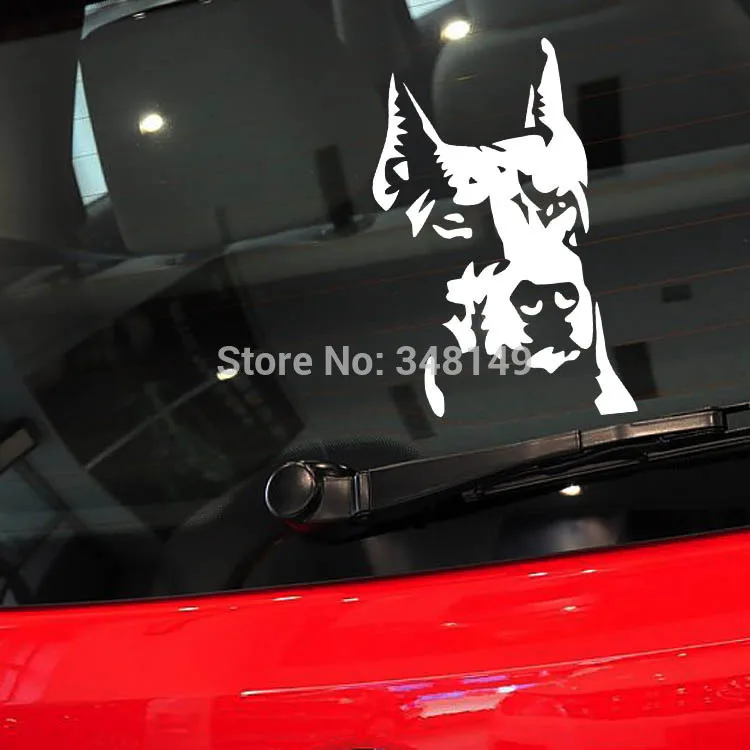 

Reflective Car Sticker And Decal Car Decoration Hound Dog for Toyota Chevrolet cruze Volkswagen skoda VW Hyundai Kia Lada opel