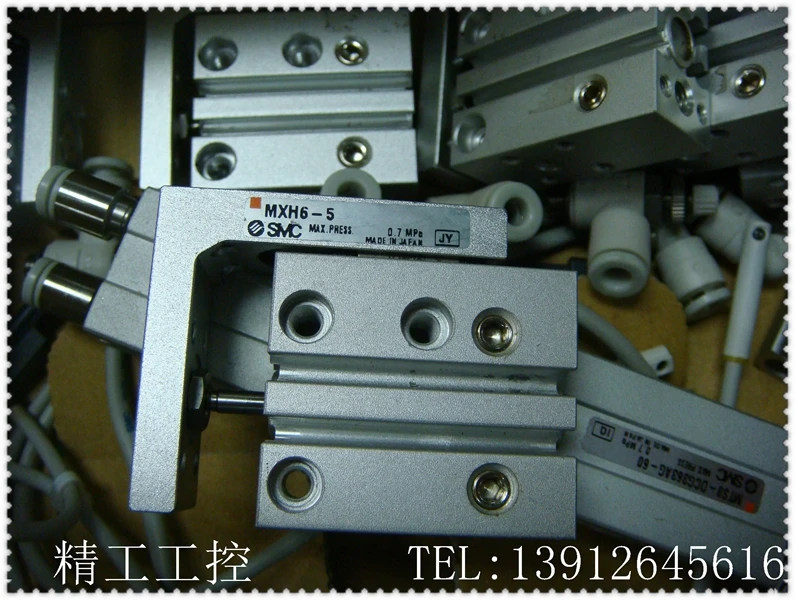 

[SA] Positive! SMC MXH6-5 original slide cylinder used 8-9 good spot real success --2pcs/lot