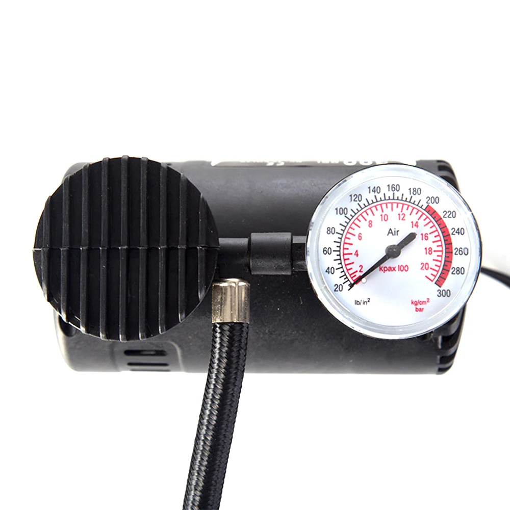 

300PSI Automotive Durable Vehicle Portable Air Compressor Auto Pump Tire Inflator For Car Bicycle Motorcycle Basketball