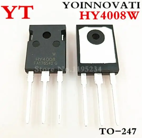 100 шт./лот HY4008W HY4008 4008 TO-247 IC лучшее качество. | Электронные компоненты и
