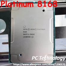 Процессор Intel Xeon Platinum 8168 SR37J Platinum8168 33M cache 2,70 GHz 24 ядра 205W LGA3647 cpu