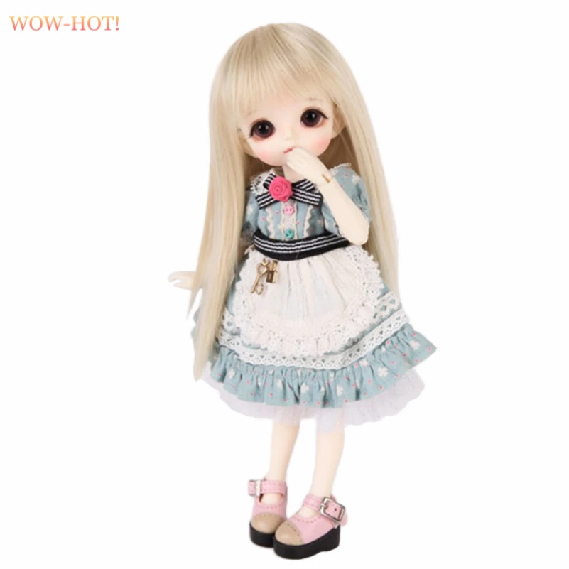 Дешево WOWHOT 1 8 Bjd SD кукольные парики для кукол высокая температура проволока длинные прямые синтетические высококачественные кукольные волосы аксе...