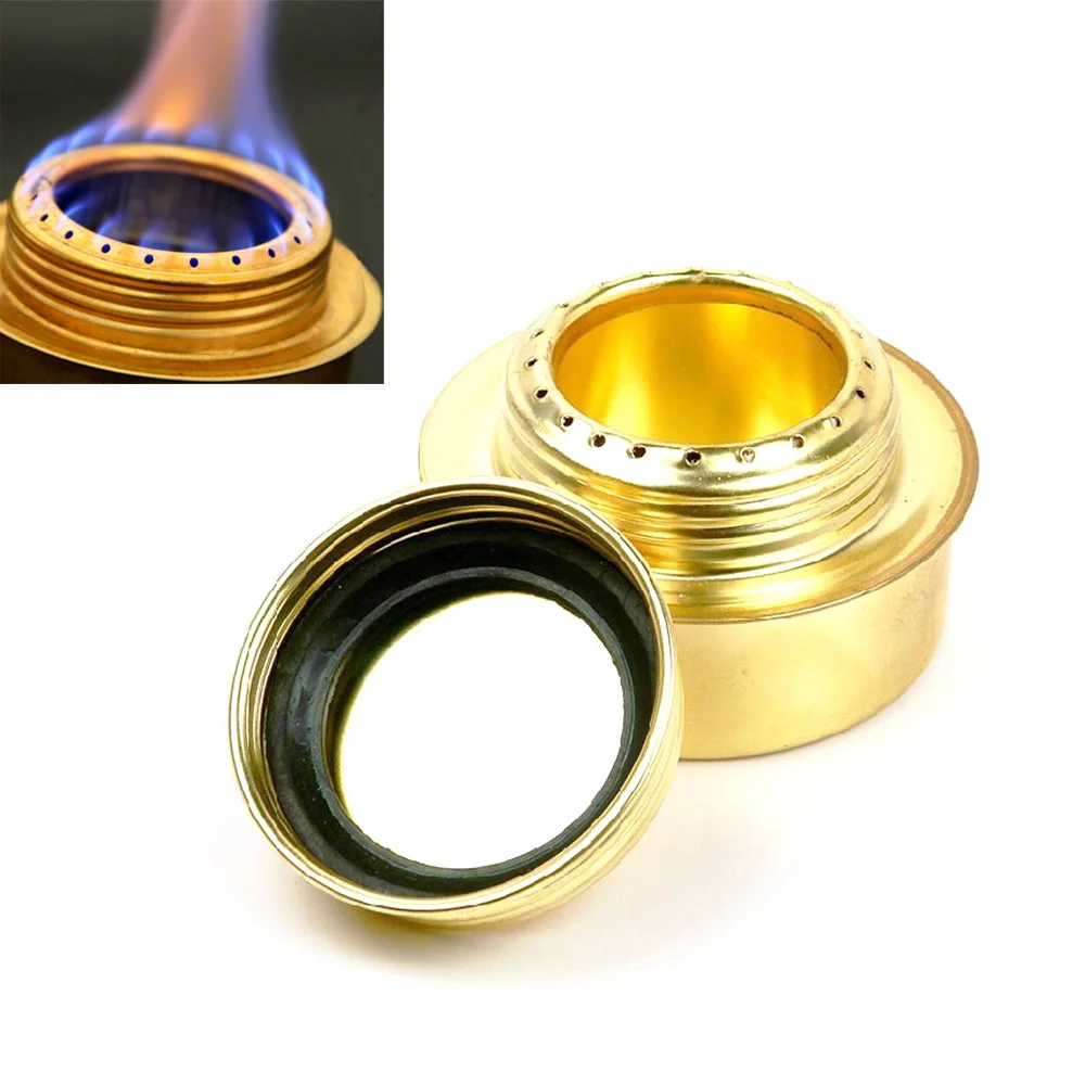 Portable Copper Alloy Mini Alcohol Stove Ultra light Spirit Burner