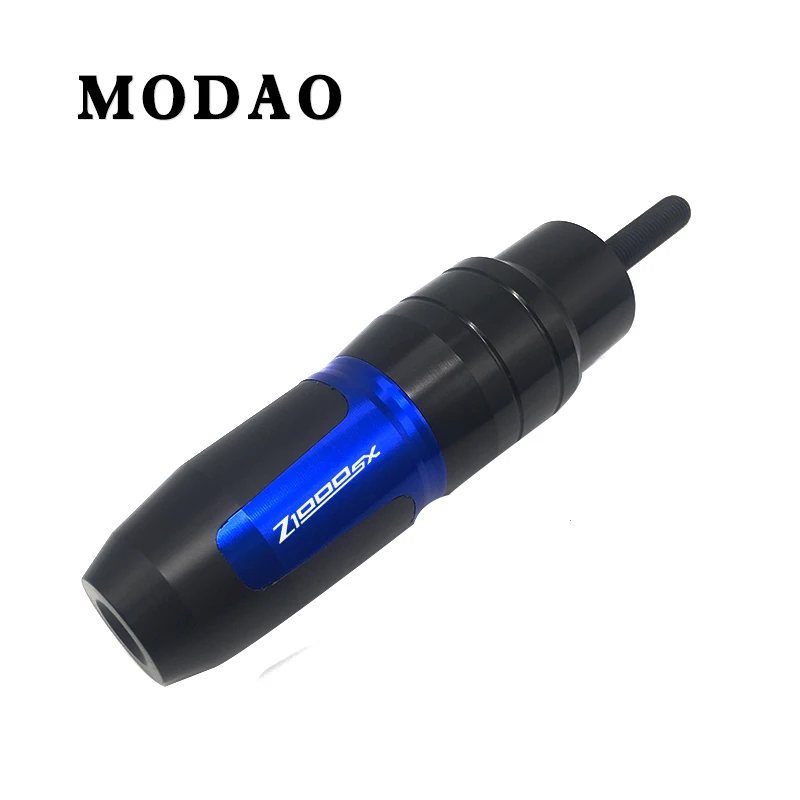 

CNC Aluminum Motorcycle accident exhaust pad slider body protector with logo for KAWASAKI Z1000SX Z 1000SX Z1000 SX
