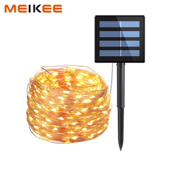 

10m 100leds LED Solar Light Lamps Outdoor Waterproof Solar Power LED String Lights Christmas Garland Fairy Lights for Holiday