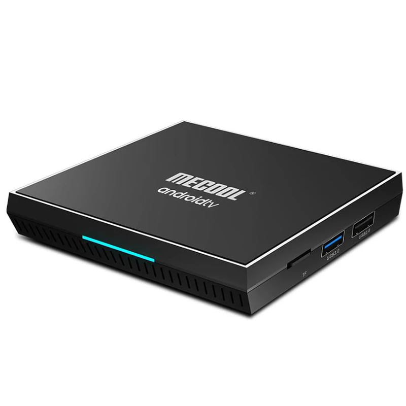 ТВ приставка MECOOL KM9 Pro Android 9 0 с голосовым управлением Amlogic S905X2 ATV 2 Гб 16 Wifi 100 Мбит/с
