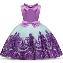 Платье с цветочным узором для новорожденных на день рождения; костюм для крещения для маленьких девочек; свадебное платье с цветочным узором для девочек; платье на крестины маленькой принцессы