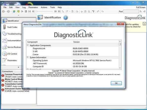 detroit diesel diagnostic link 8.01 download detroit diesel diagnostic link 8.01 download