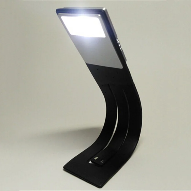 

Rechargeable Led Book lights chargeable flat led USB Charge fold bending adjust Reading lights Night light