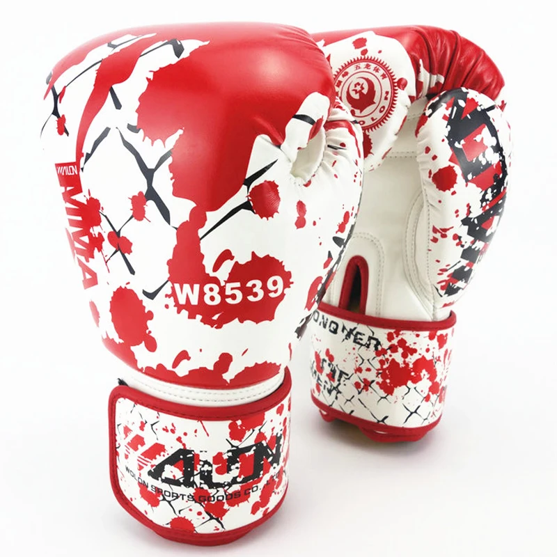 

Top Quality Men's MMA Punching Sandbag Gloves boxeo Fight/Boxe/Sanda/Wushu Gloves PU+EVA Material Male Muay Thai Boxing Gloves