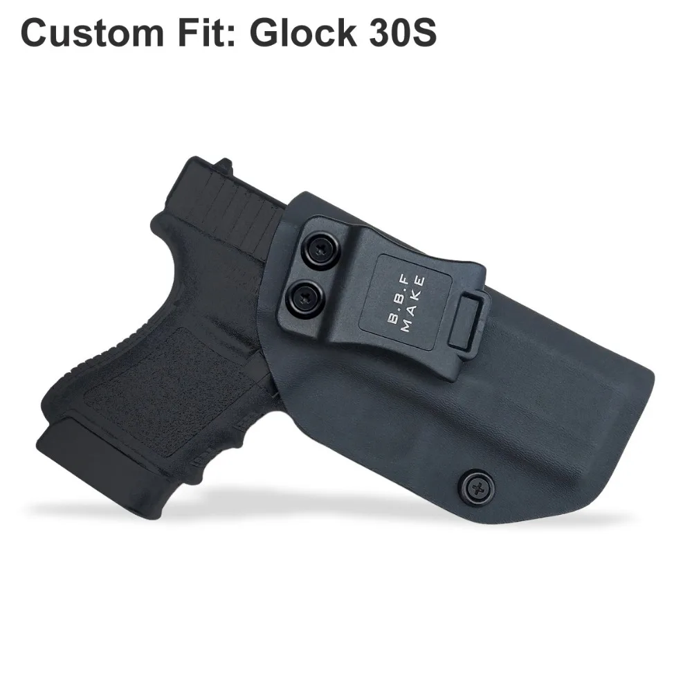 B.B.F Make IWB Тканевая кобура для пистолета IWB, подходит под заказ: Glock 30 S, внутренний скрытый пояс для переноски, пистолетный Зажим для ремня, аксессуары