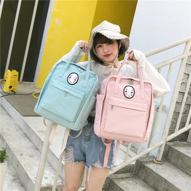 “ Mochilas para Adolescentes Durável 2018 Barato Mulheres Lona