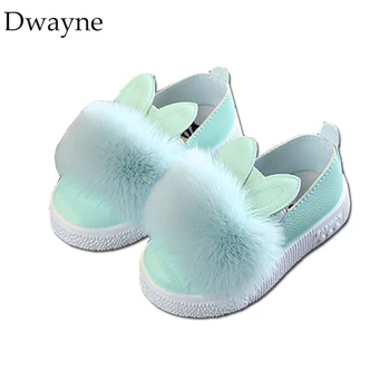

Baby Shoes For Girls Kids Casual Shoes Princess Girls Rabbit Fur Shoes Baby Kids Sneakers Toddler Girls First Walker Baby Shoes