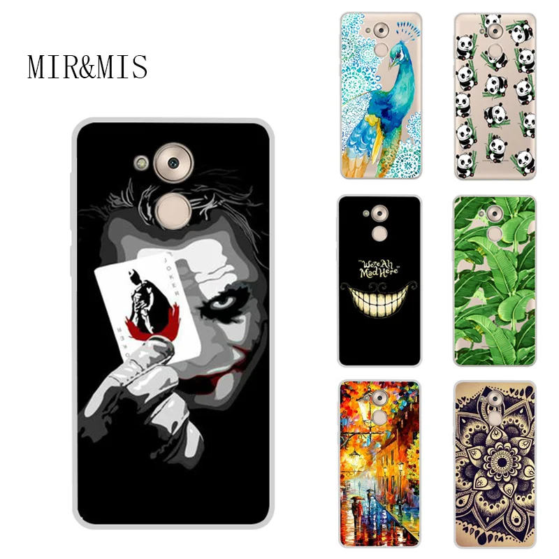 For Huawei Honor 6A 5.0 Inch Phone Cover Case Soft Tpu Silicone Back Protective Printed Funda |