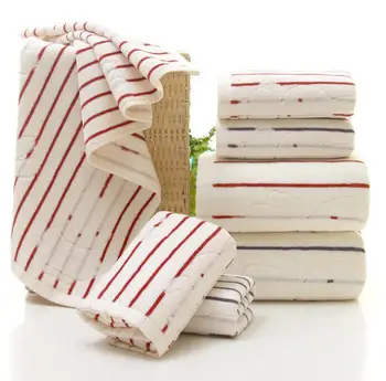 

Plaid 100% cotton Face Hand Bath bath face towels32 Pure cotton Thickened cotton velvet Miffysloobao towel absorbent