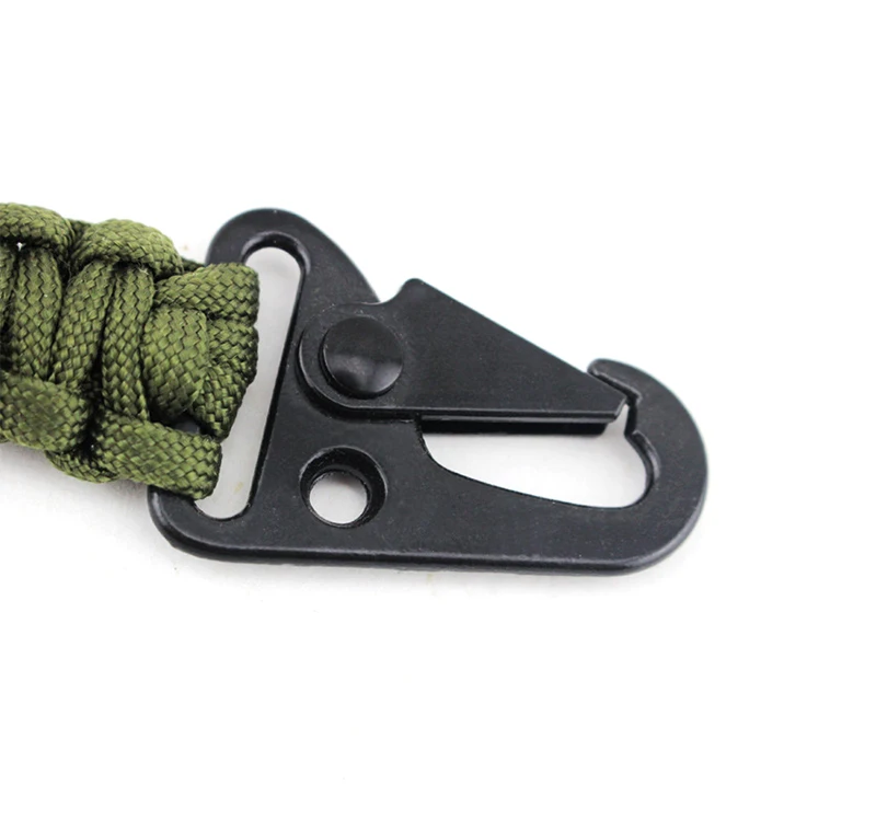 Outdoor Camping Mountaineering Seven Core Umbrella Rope Weaving Hang Keychain Equipment  Corkscrew Tourism Bottle Open Paracord