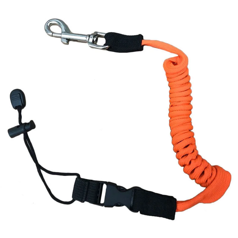

55-155cm New Canoe Kayak Paddle Leash Safety Rod Leash Lanyard Fishing Rod Leash
