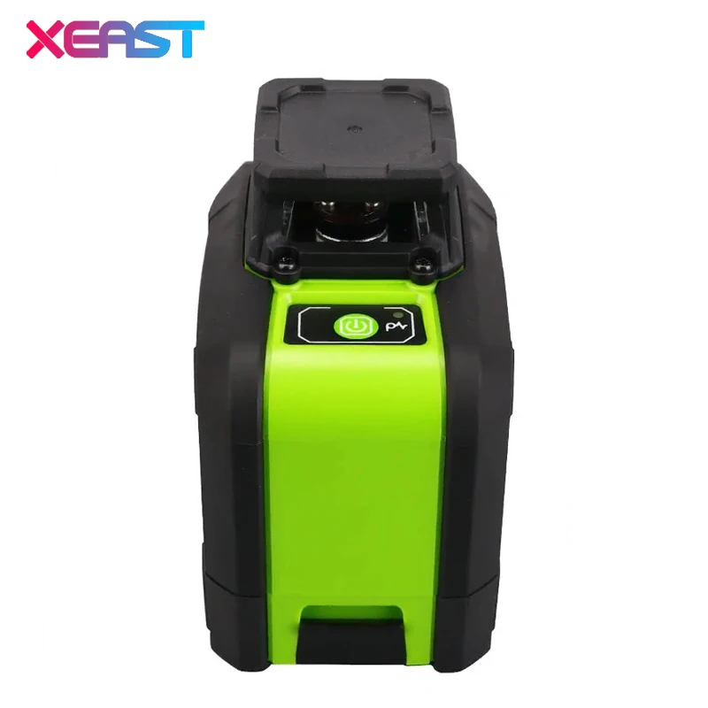 XEAST XE-901 5 линий 3D зеленые лазерные нивелиры самонивелирующиеся 360 горизонтальный вертикальный крест супер мощный зеленый лазерный луч