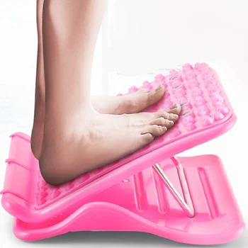 

Thin Calf Stretcher Foot Bottom Massage Board Standing Inclined Pedal Plate Pull Tendon Training Adjustable Foot Massager